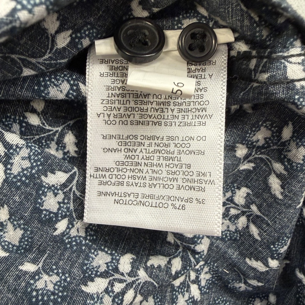 Express 1MX Fitted Dress‎ Shirt Men's Size Large Long Sleeve Button Down - Picture 3 of 5